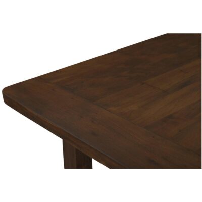 Wilson Dining Table Small Warm Brown BB-1044-20-0 BB 1044 20 0 Wilson closeup01 shadsilo
