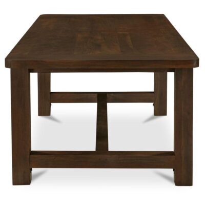 Wilson Dining Table Small Warm Brown BB-1044-20-0 BB 1044 20 0 Wilson side right shadsilo