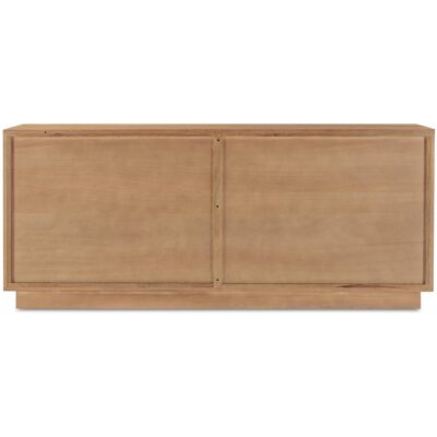 Hudson 6 Drawer Dresser Natural BB-1046-24 BB 1046 24 Hudson back shadsilo