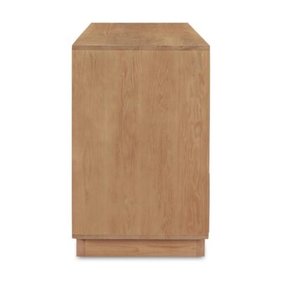 Hudson 6 Drawer Dresser Natural BB-1046-24 BB 1046 24 Hudson side right shadsilo