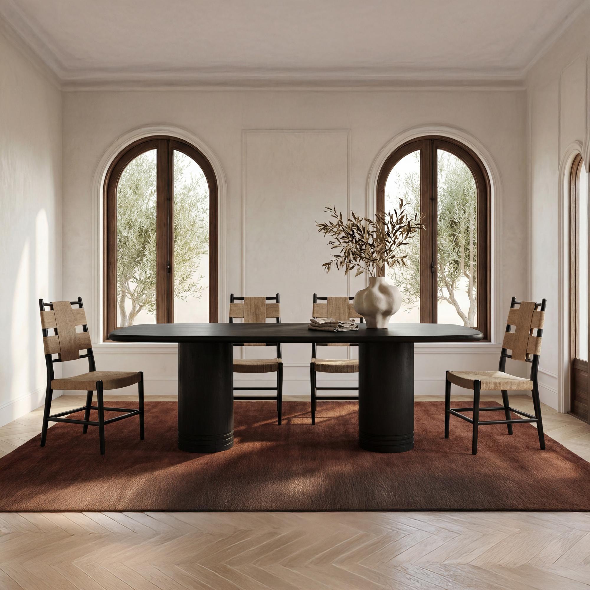 Daphne Dining Table Large Black 2 Daphne Dining Table Large Black - Image 2
