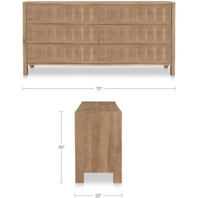Roland Dresser Natural 5 Roland Dresser Natural BB-1054-24 BB 1054 24 70 dim