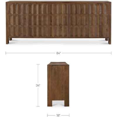 Roland Sideboard Brown BB-1055-03 BB 1055 03 70 dim