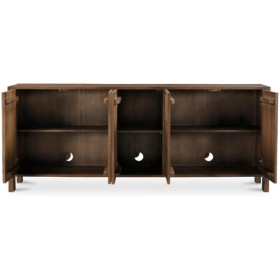 Roland Sideboard Brown BB-1055-03 BB 1055 03 Roland front open shadsilo