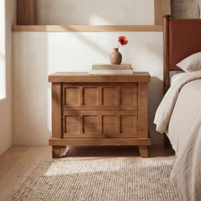 Enya Nightstand Red Oak BB-1056-04 BB 1056 04 10