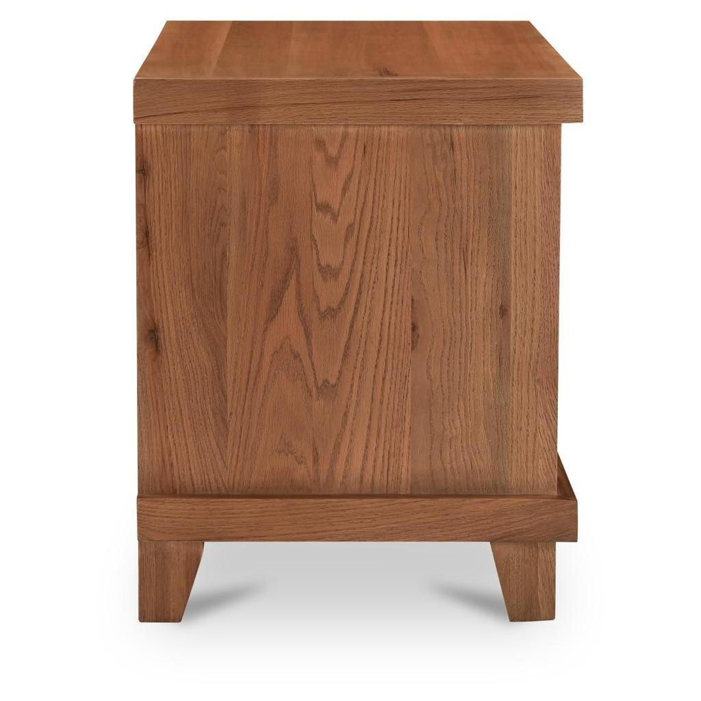 Enya Nightstand Red Oak 3 Enya Nightstand Red Oak - Image 3