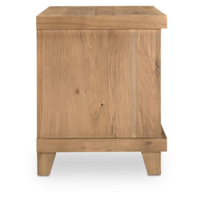 Enya Nightstand Natural Oak 10 Enya Nightstand Natural Oak BB-1056-24 BB 1056 24 Enya side right shadsilo