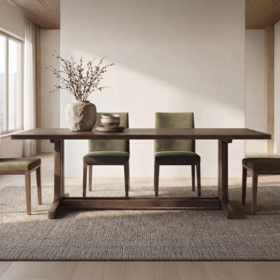 Samuel Dining Table Dark Brown BB-1058-20-0 BB 1058 20 0 10