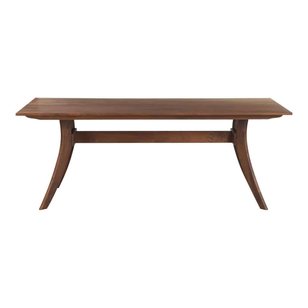 Florence Rectangular Dining Table Small Walnut BC-1001-03 BC 1001 03