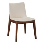 Deco Dining Chair White Pvc (Set of 2) BC-1016-05 BC 1016 05 01