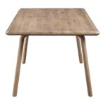 Malibu Dining Table White Oak BC-1046-18 BC 1046 18 02