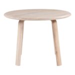 Malibu Round Dining Table White Oak BC-1047-18 BC 1047 18 01