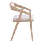 Padma Oak Arm Chair Light Grey BC-1091-29 BC 1091 29 02