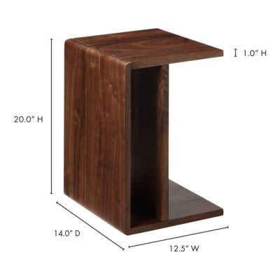 Hiroki Accent Table Brown BC-1094-03 BC 1094 03 70