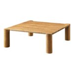 Post Coffee Table White Oak BC-1096-18-0 BC 1096 18 03