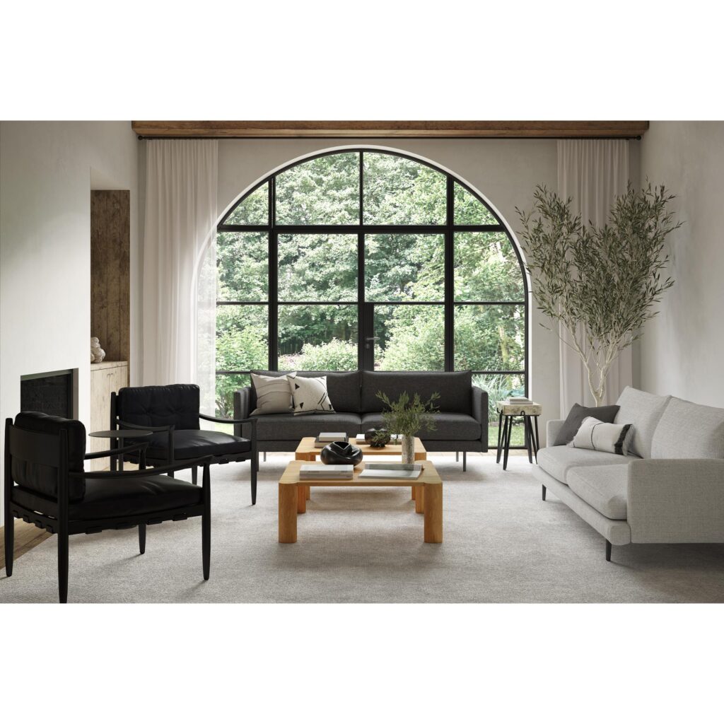 Post Coffee Table White Oak - Image 14