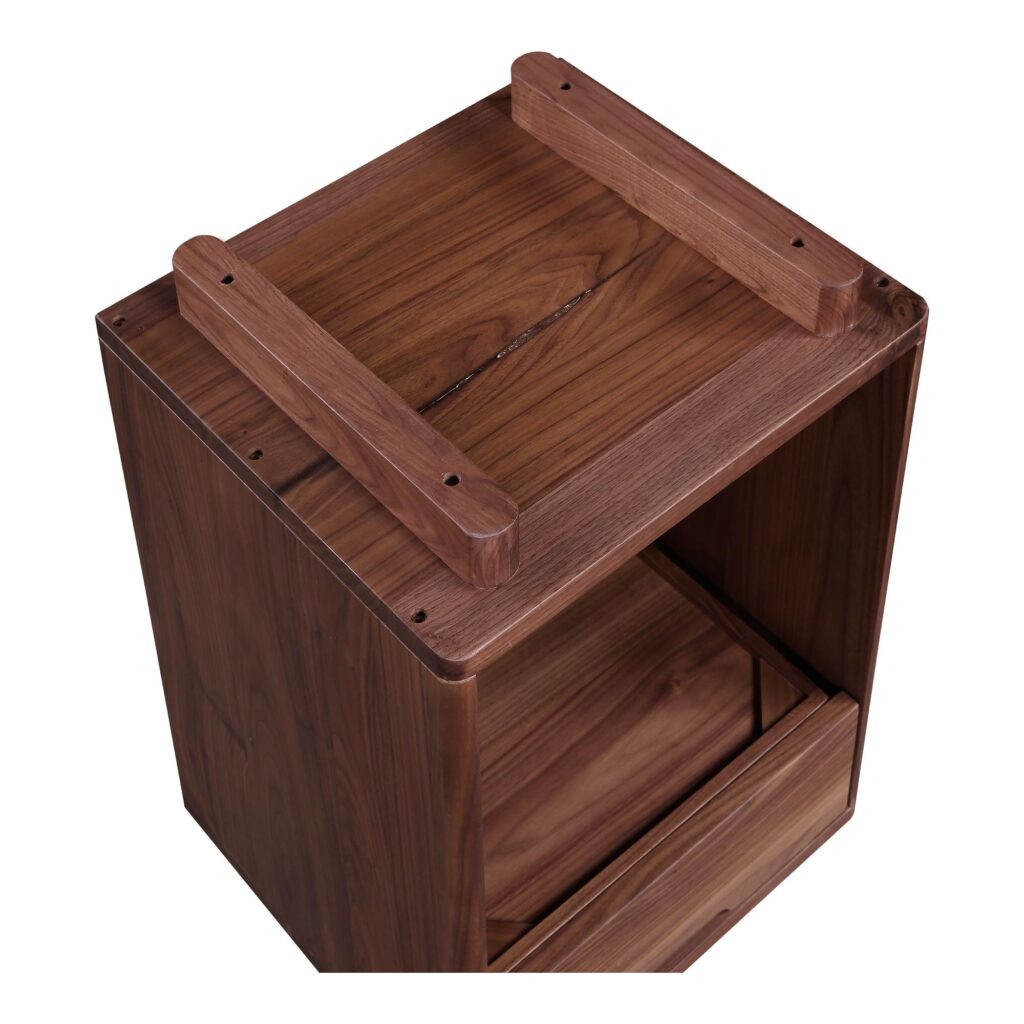 Osamu Walnut Nightstand BC-1103-24 BC 1103 24 04