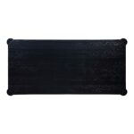 Post Dining Table Large Oak Black BC-1112-02-0 BC 1112 02 04