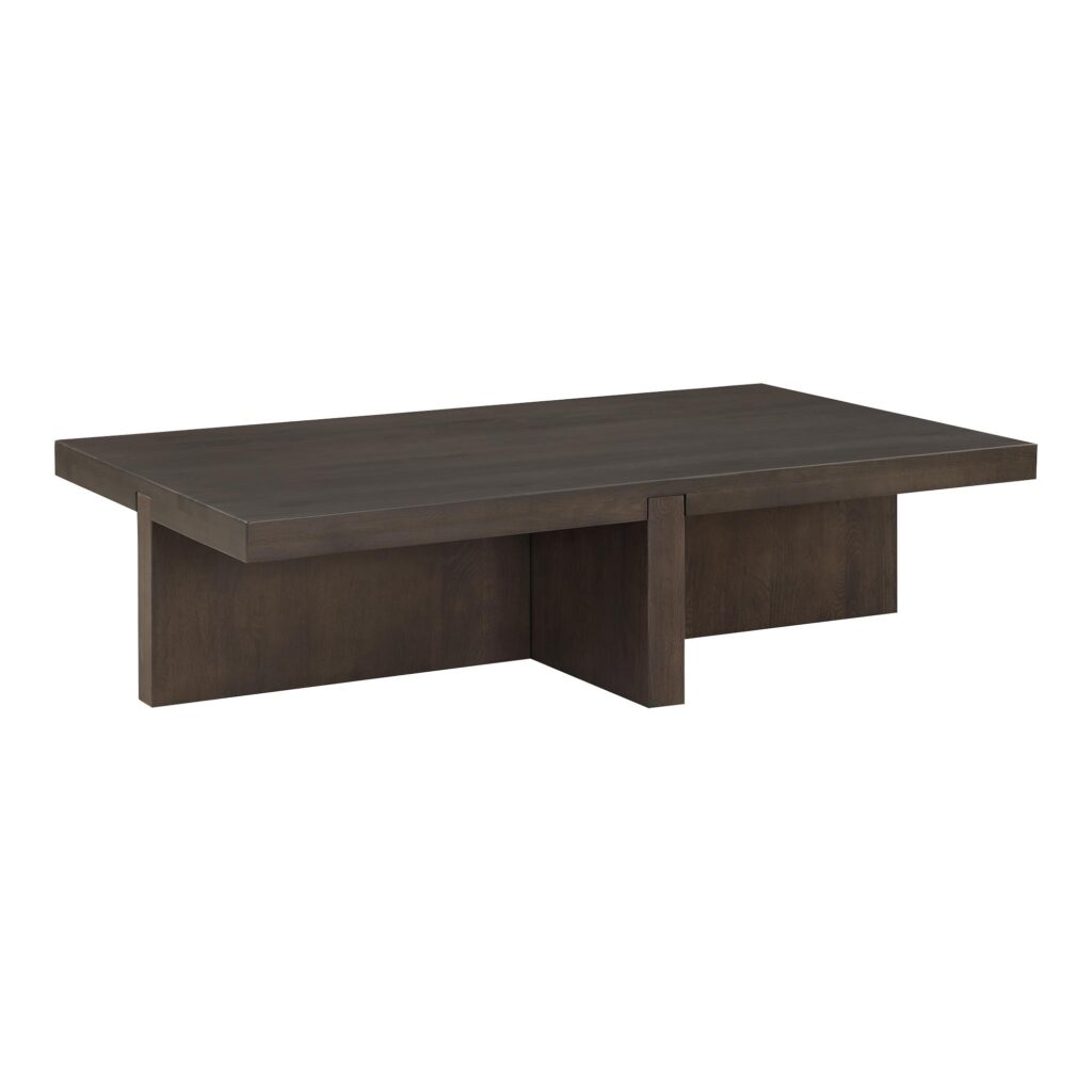 Folke Rectangular Coffee Table Dark Brown - Image 2