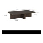Folke Rectangular Coffee Table Dark Brown BC-1116-21 BC 1116 21 70