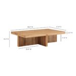 Folke Rectangular Coffee Table Natural BC-1116-24 BC 1116 24 70