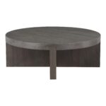 Folke Round Coffee Table Dark Brown BC-1117-21 BC 1117 21 01