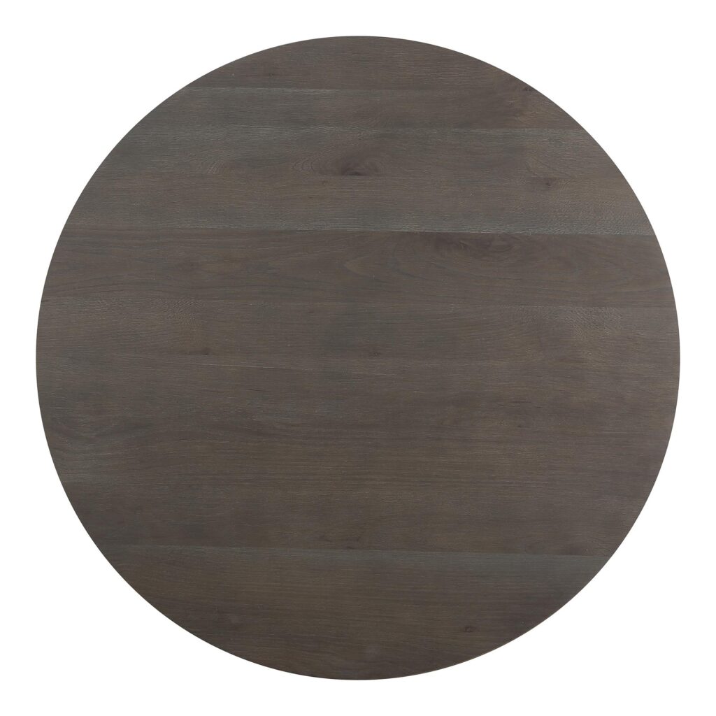 Folke Round Coffee Table Dark Brown - Image 5