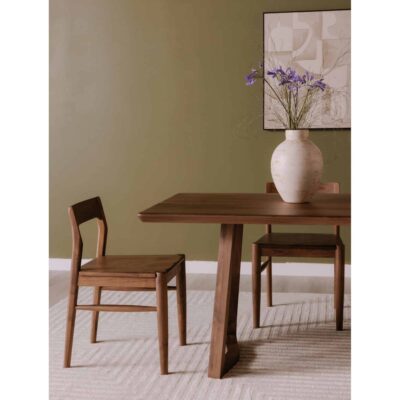 Owing Dining Chair Walnut Brown - Set of Two BC-1123-03 BC 1123 03 30