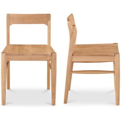 Owing Dining Chair Oak - Set of Two BC-1123-24 BC 1123 24 81