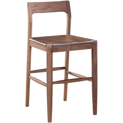 Owing Counter Stool Walnut Brown
