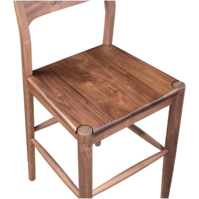 Owing Counter Stool Walnut Brown 13 Owing Counter Stool Walnut Brown BC-1124-03 BC 1124 03 04