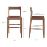 Owing Counter Stool Walnut Brown BC-1124-03 BC 1124 03 70