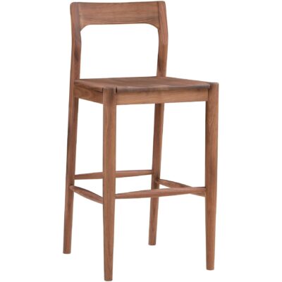 Owing Barstool Walnut Brown