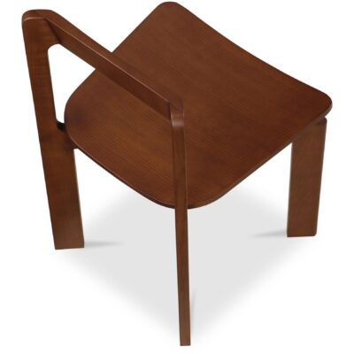 Daifuku Dining Chair Brown – Set Of Two 15 Daifuku Dining Chair Brown – Set Of Two BC-1128-20 BC 1128 20 Daifuku diagL top shadsilo