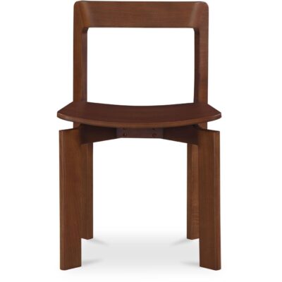 Daifuku Dining Chair Brown – Set Of Two 13 Daifuku Dining Chair Brown – Set Of Two BC-1128-20 BC 1128 20 Daifuku front shadsilo