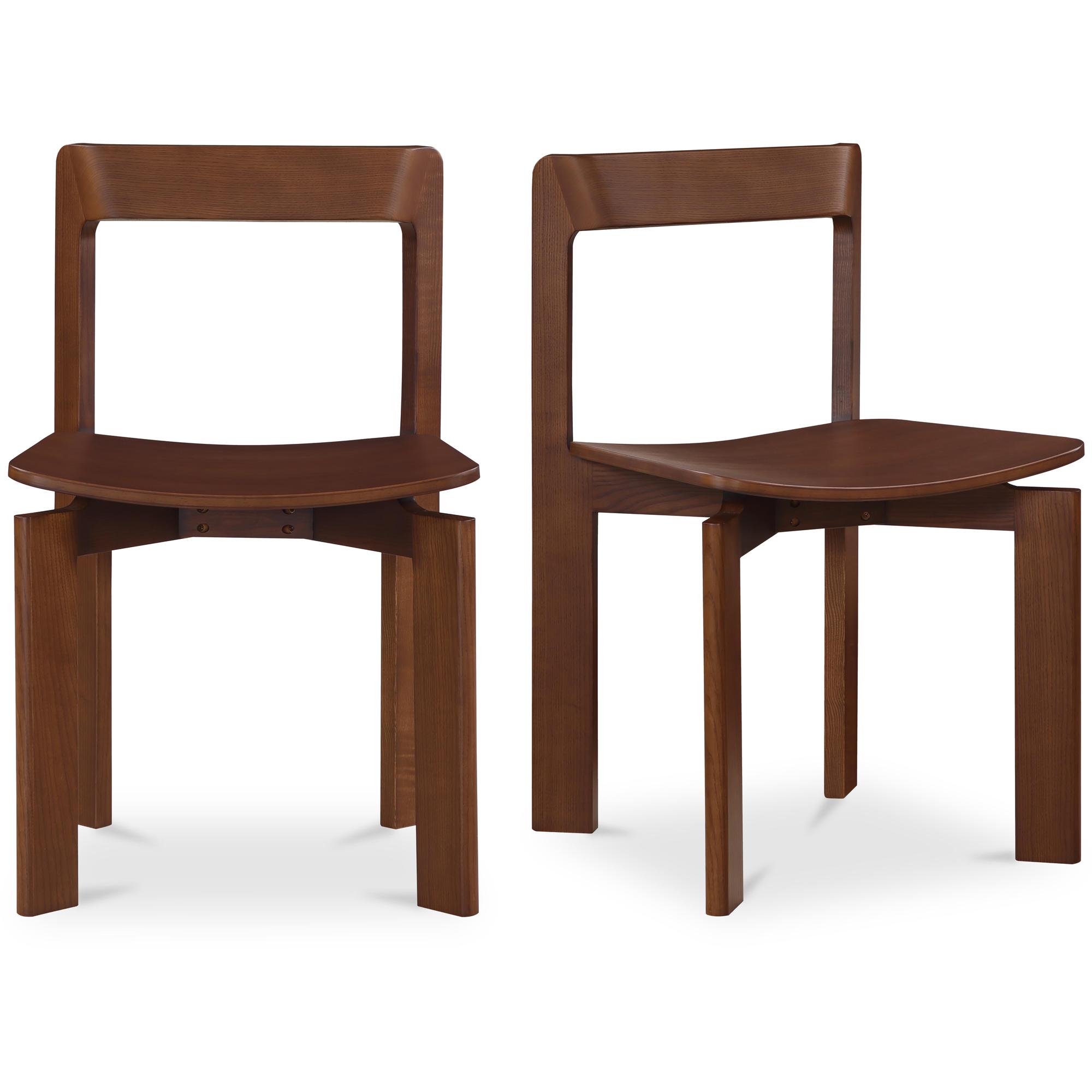 Daifuku Dining Chair Brown – Set Of Two 1 Daifuku Dining Chair Brown – Set Of Two