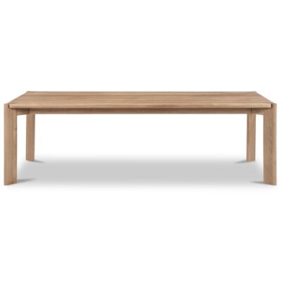 Daifuku Large Dining Table Brushed Natural Oak