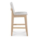 Deco Oak Counter Stool Light Grey BC-1138-29 BC 1138 29 Deco side shadsilo