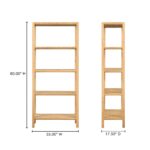 Nolan Bookcase Natural BC-1141-24 BC 1141 24 70