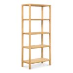 Nolan Bookcase Natural BC-1141-24 BC 1141 24 Nolan diagR shadsilo