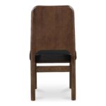 Kerr Dining Chair Walnut Stained Black Vegan Leather - Set Of Two BC-1142-02 BC 1142 02 Kerr back shadsilo
