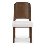 Kerr Dining Chair Walnut-Stained Ash Beige - Set Of Two BC-1142-34 BC 1142 34 Kerr front shadsilo