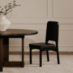 Kerr Dining Chair Vegan Leather Black - Set Of Two BC-1143-02 BC 1143 02 10