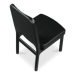 Kerr Dining Chair Vegan Leather Black - Set Of Two BC-1143-02 BC 1143 02 Kerr top shadsilo