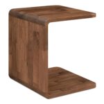 Carrie Side Table Walnut BC-1147-03 BC 1147 03 Carrie diagR shadsilo