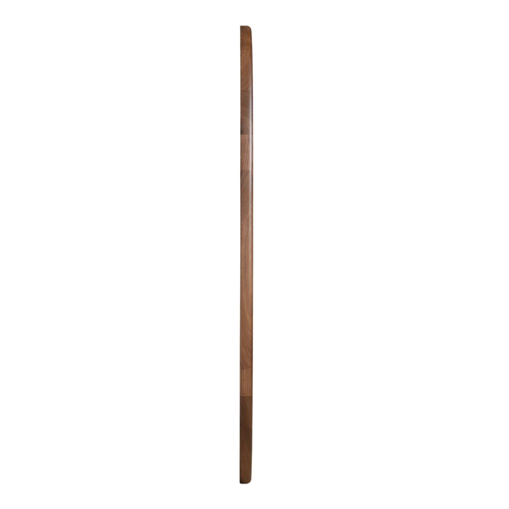 Alcott Oval Mirror Walnut - Image 3