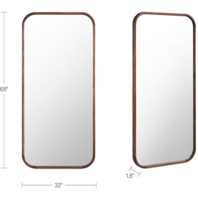 Kai Floor Mirror Walnut BC-1151-03 BC 1151 03 70