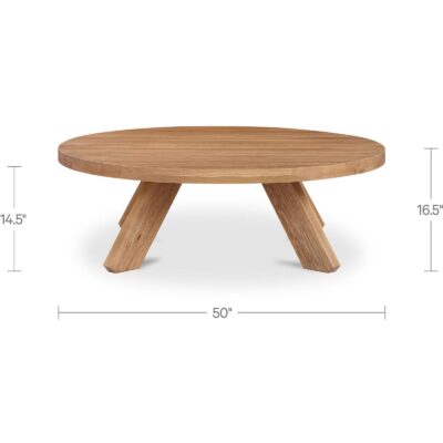 Alden Coffee Table Natural Oak BC-1154-24 BC 1154 24 70