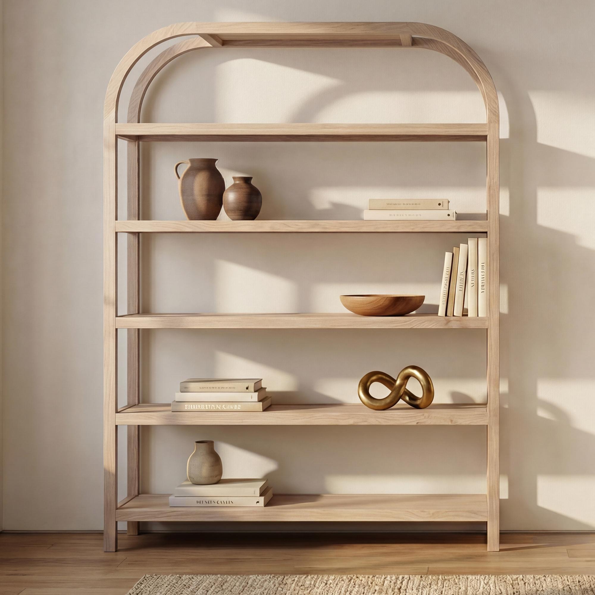 Eero Bookcase Large Natural 2 Eero Bookcase Large Natural - Image 2