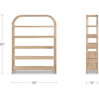 Eero Bookcase Large Natural 5 Eero Bookcase Large Natural BC-1158-24 BC 1158 24 70 dim